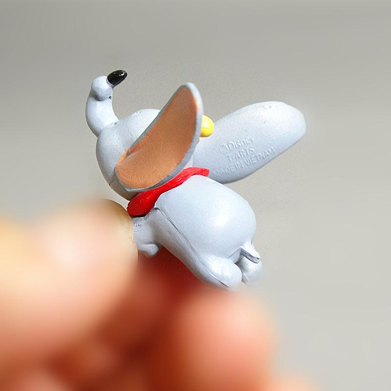 Anime Figure 4cm Dumbo Kawaii Cartoon Animal Adorable Doll DIY Decor PVC Mini GK Action Model Model Toy Birthday Gift