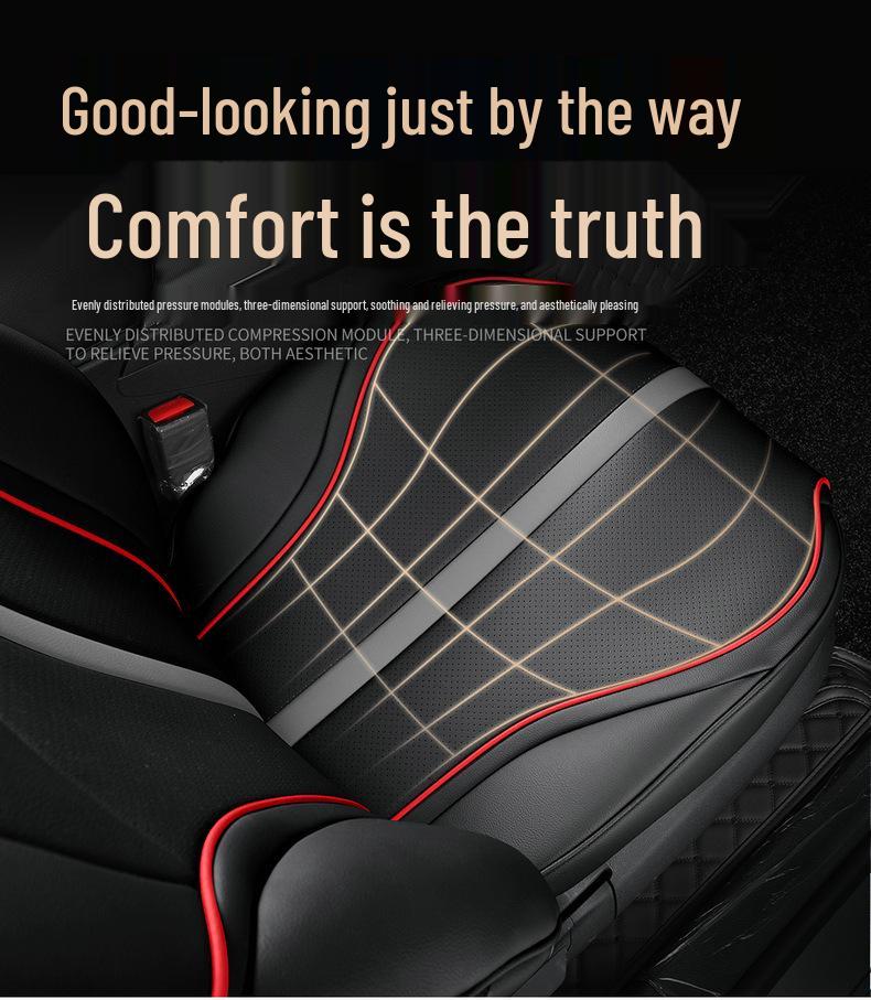 BYD Qin PLUS Dedicated Seat Cover: Four-Season Full Wrap DMi/EV Universal Cushion