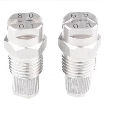 Bico de Aspersão Plano para Ventilador Industrial 1/4" com filtro, Bico de Aspersão Plano H-U HVV, lavagem de carros, Ponta de Aspersão