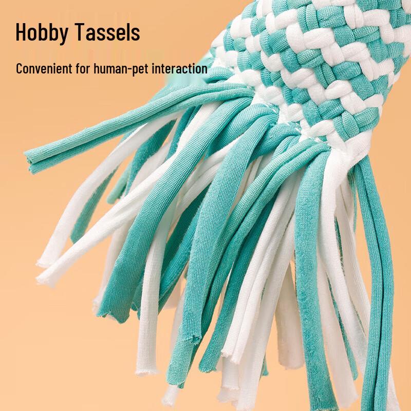 Petlimit Durable Puppy Teething and Sound Rope Toy Set
