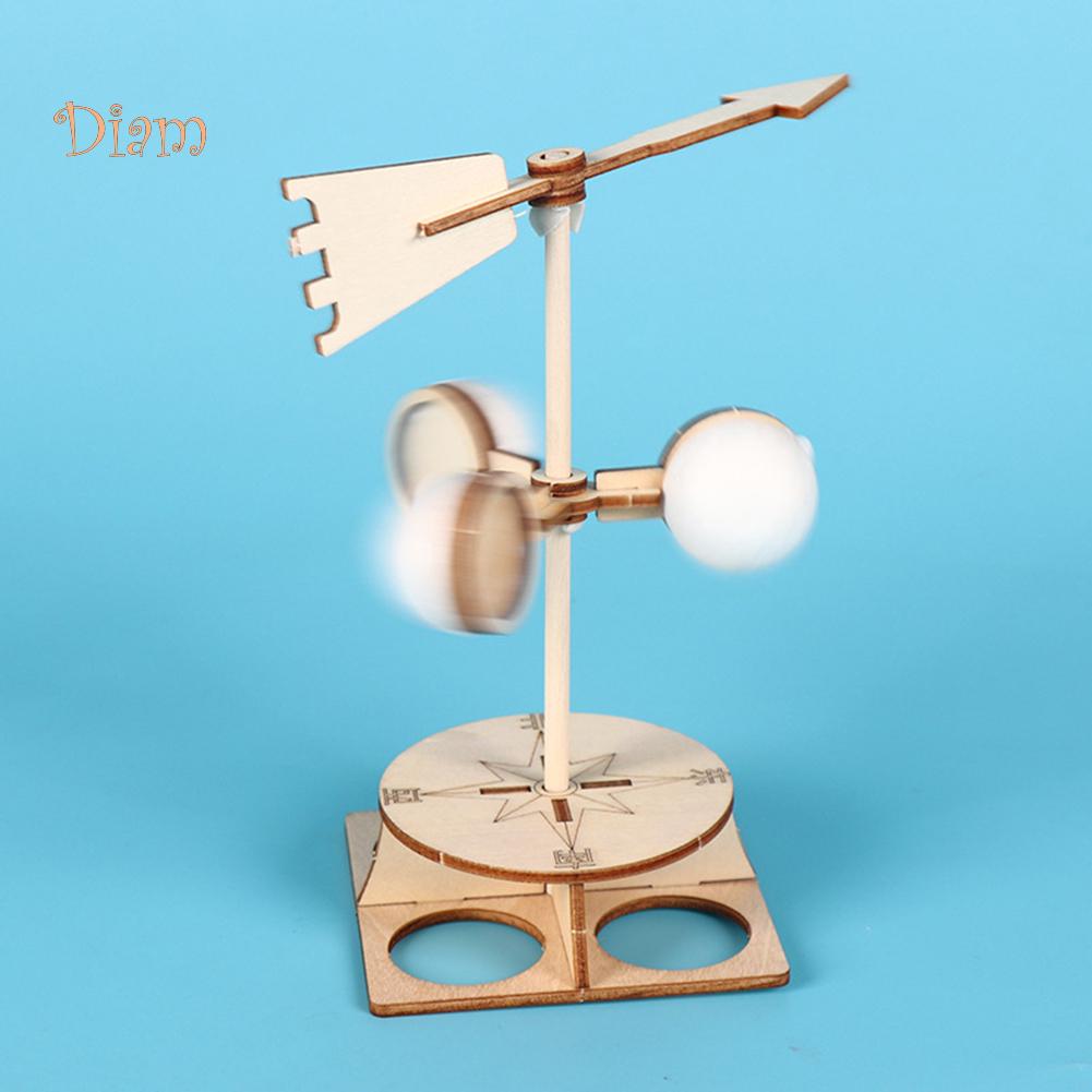 Baby Bear Kids DIY Wind Vane Model Kit Experiment științific de fizică Jucării educaționale