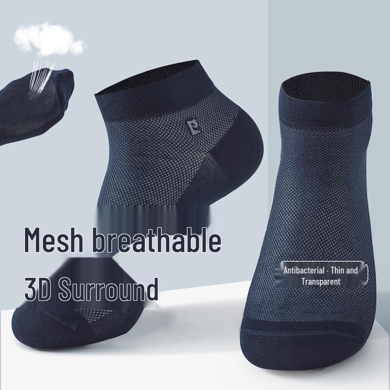 Pierre Cardin Men's Mesh Boat Socks