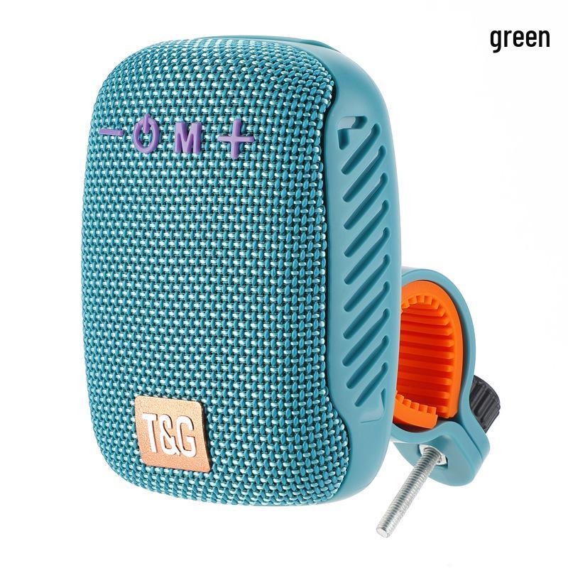 

Велосипедный Bluetooth-динамик TG392: TWS Pairing, Ткань, Радио, Портативный, Водонепроницаемый павлин голубой
