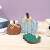 3pcs Pumpkin Autumn Decoration Wooden Crafts Harvest Festival Halloween Desktop Party Decoration Ornaments
