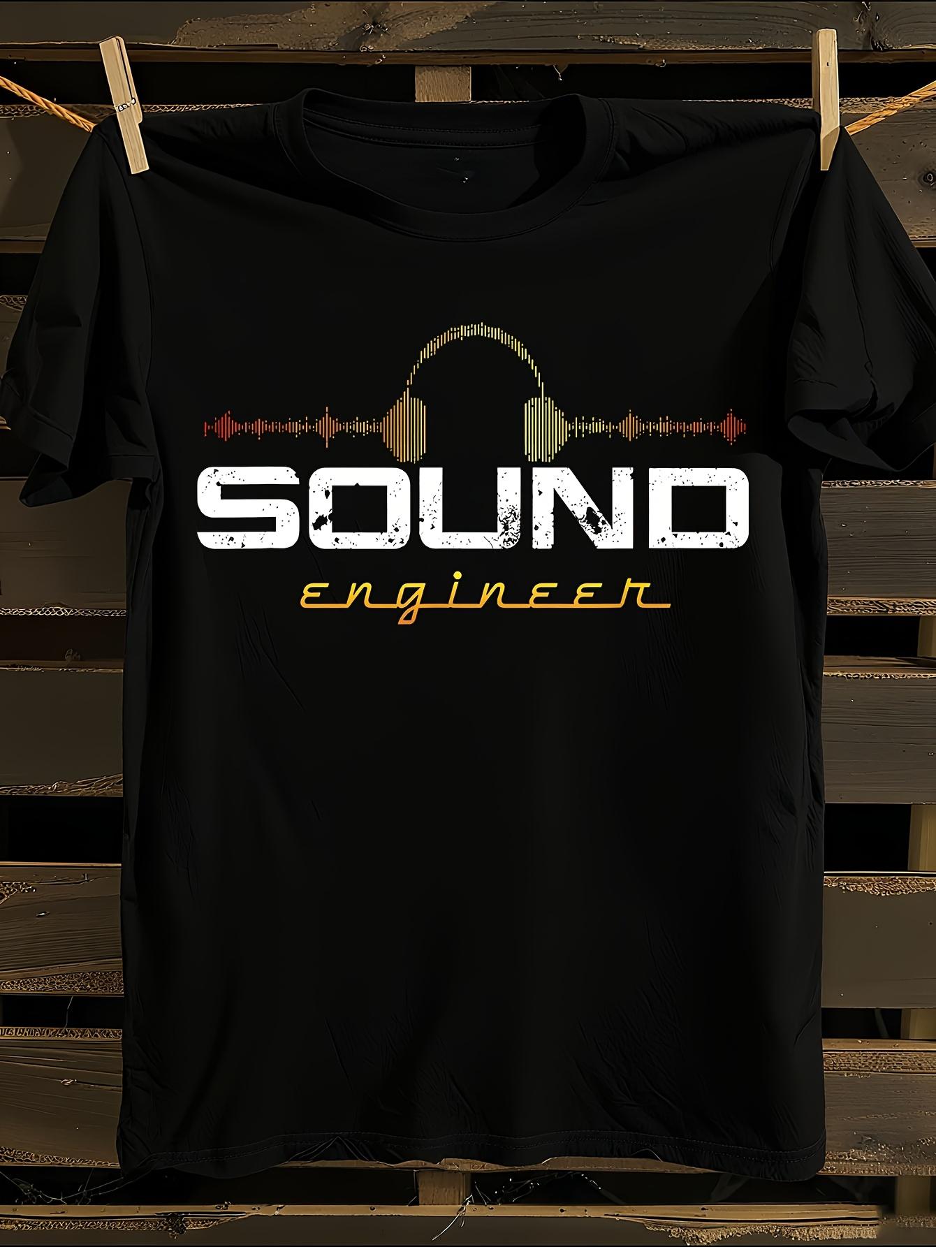Sound Engineer Graphic T-shirt XL