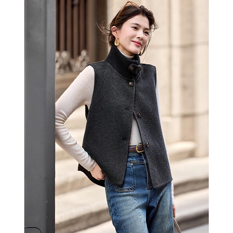 Women's Lamb Wool Two-Piece Winter Coat Set