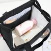 Black White Lunch Box Reusable Lunch Bags for Women Cute Lunchboxes Kawaii Animal Lunch Bag Cooler for Picnic Office Work Travel