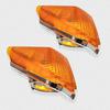 Front Turn Signal Covers for 90-92 Kawasaki ZZR400 Motorcycle