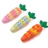 Tough Dog Toys for Aggressive Chewers with Squeaky, Indestructible Carrot-Shaped Dog Chew Toys for Medium and Large Breeds To Keep Them Busy