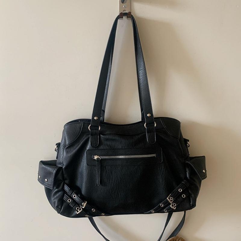 High-end Large-capacity Tote Bag, Simple Style Backpack, Versatile Single-shoulder Commuter Bag