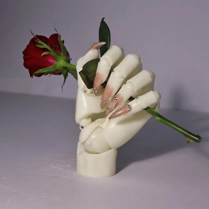 Articulated Hand Figure Drawing Sculpture Sketch Artist Painting Model Hand Finger Joint Figma House Decoration Desk Accessories