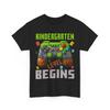 Kindergarten Level Begins T-Shirt, First Day of Kindergarten Gaming Cute Shirt