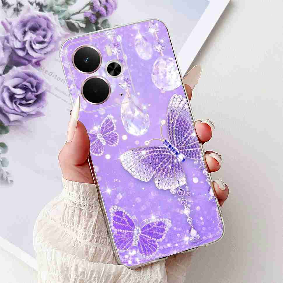Bumper Clear Case For Realme 14 5G Soft Transparent Cases Silicone Shockproof Cover For Realme 14 14X Pro Realme14Pro Fundas