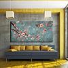 Plum Blossom Canvas Paintings For Living Room Wall Classical Flowers Wall Art Pictures Large Size Posters And Prints Home Decor