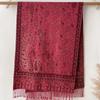 Winter Warm Cashmere Women Paisley Jacquard Scarf Travel Bohemia Style Thicken Tassel Shawl Hijab Wrap Pashmina Floral
