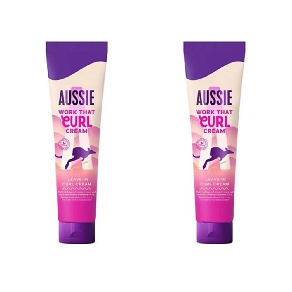 Крем-несмывашка для кудрявых волос Aussie Curls 160 мл 2 шт.