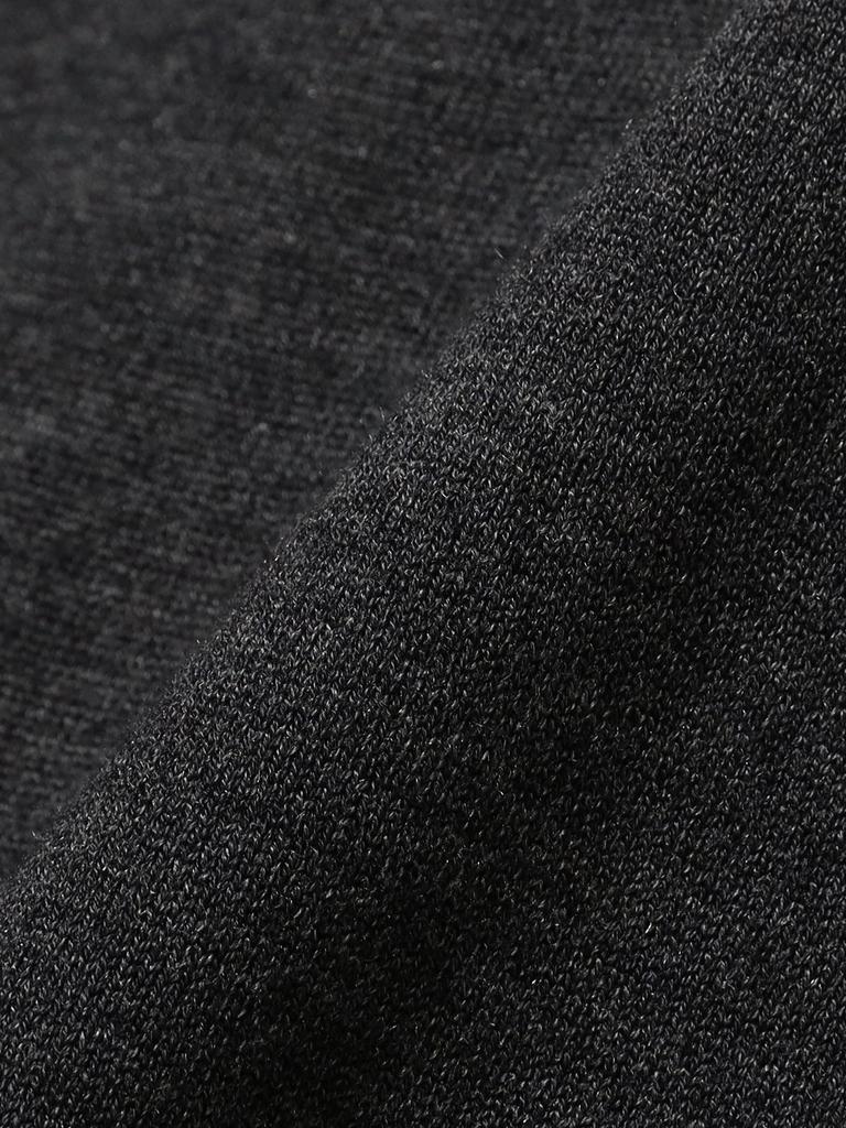 BEAMS Life Store by Beams Men's 14 Gauge Crew Neck T-Shirt, Grey, Size M