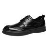 Herbst neue Business Casual Lederschuhe High-End Leder Herrenschuhe erste Schicht Rindsleder großer Kopf High-End Hochzeitslederschuhe Tide