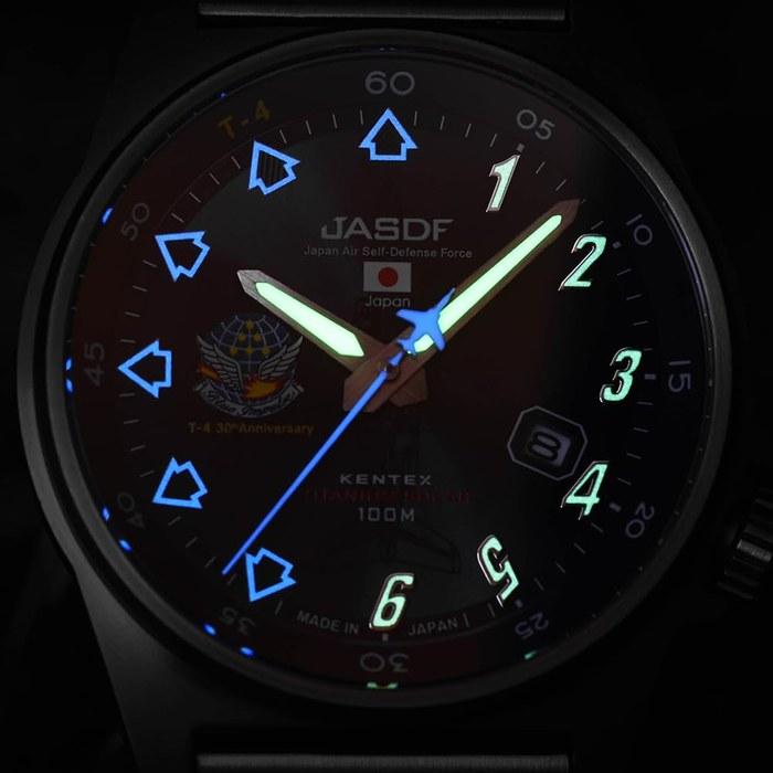 [Kentex] Blue Impulse Titanium Solar T-4 30th Anniversary Model [S815M-07] (Limited to 300)