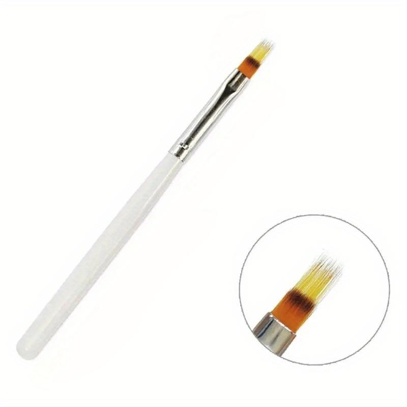 1pc Nail Tools Nail Brush Serrated Powder Bar Black Bar Nail Pen Nail Pen Gradient Pen Nail Brush
