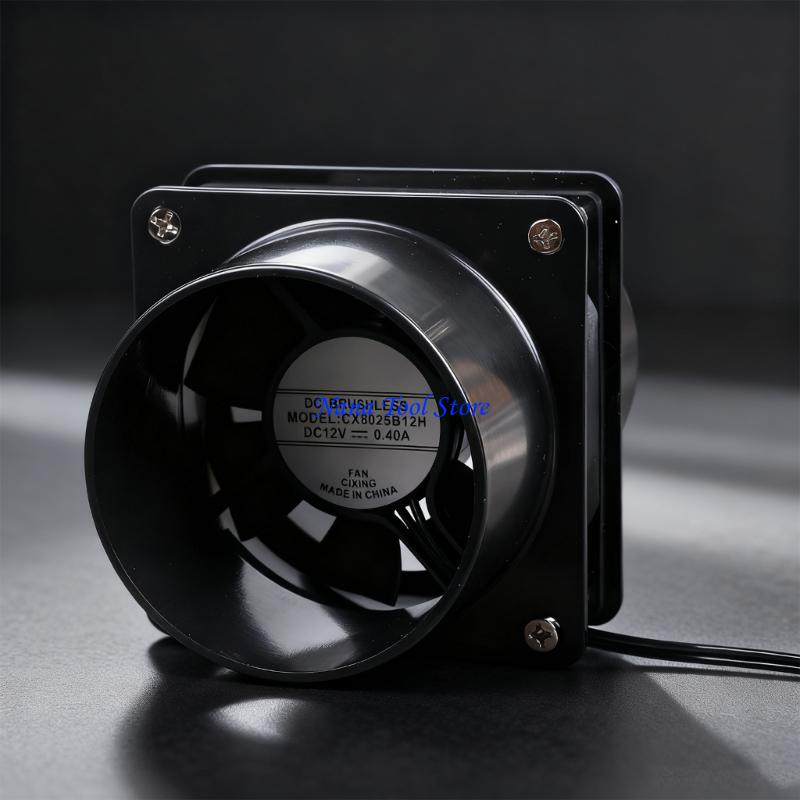 31GJ Durability ABS 80mm Exhaust Fan Blower Speed Controllers for Greenhouse Workshop