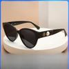 2025 New Fashion Cateye Ladies Love Heart Sunglasses Retro Big Frame Women Sun Glasses UV400 Protection Shades Sunglass Ewear