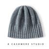 Hat Soft High Quality Winter Hats Women Casual Outdoor Soft Keep Warm Cap Cashmere Knitted Solid Color Ribbit Beanie Hat