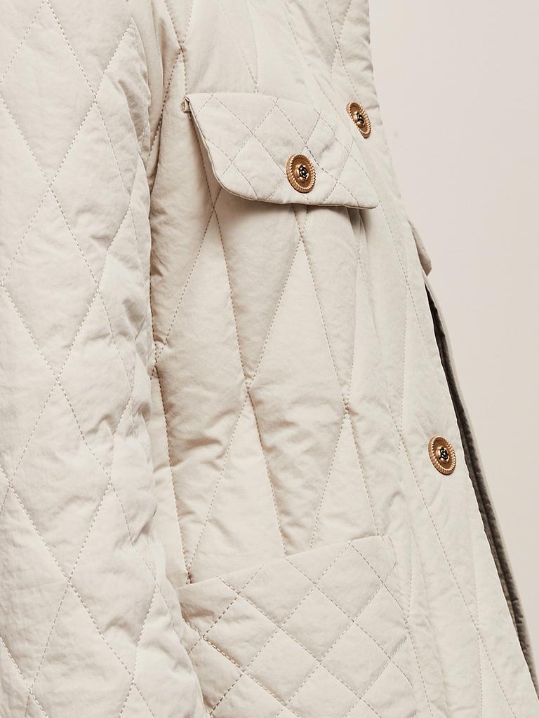 Herbst Winter Mittleren Alters Damenmode Kurzen Stil Stehkragen Baumwolle gefütterte Jacke