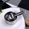 5Pcs Durable Stainless Steel Measuring Spoons Cups Set Kitchen Baking Tools