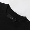 721 Amiri 2025 Sommar Ny Herr- och Dam Lös Högkvalitativ Bomull Plus Size T-shirt Par T-shirt Spricka bokstav lejon tryck