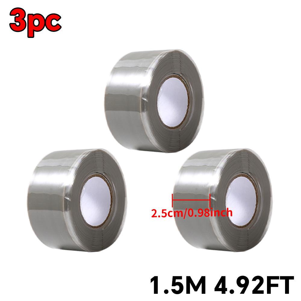 Waterproof Tape Silicone Rubber Self Adhesive Insulating Tape Multi Purpose Emergency Wire Hose Strong Repairing Tape