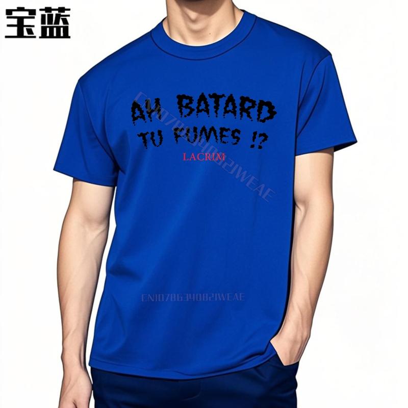 Top Tees Casual Summer Tshirt Streetwear Streetwear Tshirts Ah Bastard Youre Smoking Tear Gas Retro Streetwear Solid Color