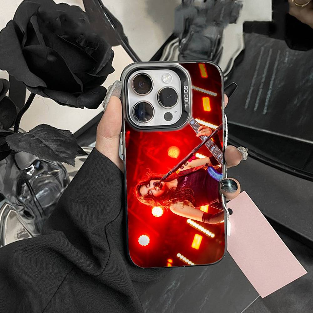 T-The Band W-Warning Phone Case For iPhone 17,16,15,14,13,12,Pro MAX Black Matte Shockproof Cover