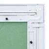 Access Panel Green and Silver 55 x 75 cm