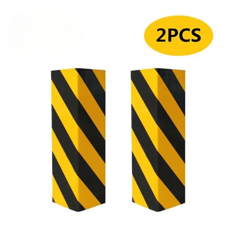 Garage Wall Protector Foam Edge Corner Bumper Foam Reflective Wall Corner Guard Car Door Protecting Wall Corner Anti-collision