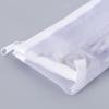 Clear Mesh Pencil Case: Large Capacity Student Exam Storage Bag