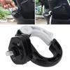 Motorcycle Front Claw    Luggage Helmet Bag Hook Alloy Steel Aluminum 12kg Load Bearing for Electric Scoot (Black White )