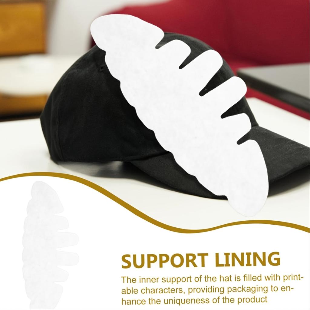 [Absorberende Pads] Zweetvoering voor Baseballpet | 5 stuks Absorberende Pads | voor Sportpetten met Brede Rand, Zweetband voor Buitenhelm