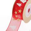 Christmas Ribbon, Tree Ribbons, Polyester Ribbon Crafts Gift Wrapping Festive Ribbons Decorations,
