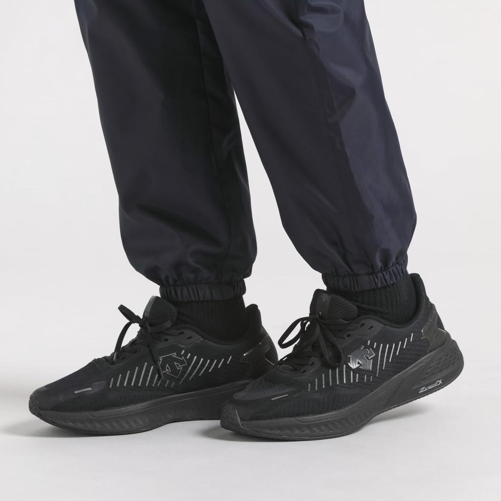 Long Pants Descente Lined Mesh Windbreaker Jogger Pants Windproof Water Repellent Training Running NV O [Move Sports]