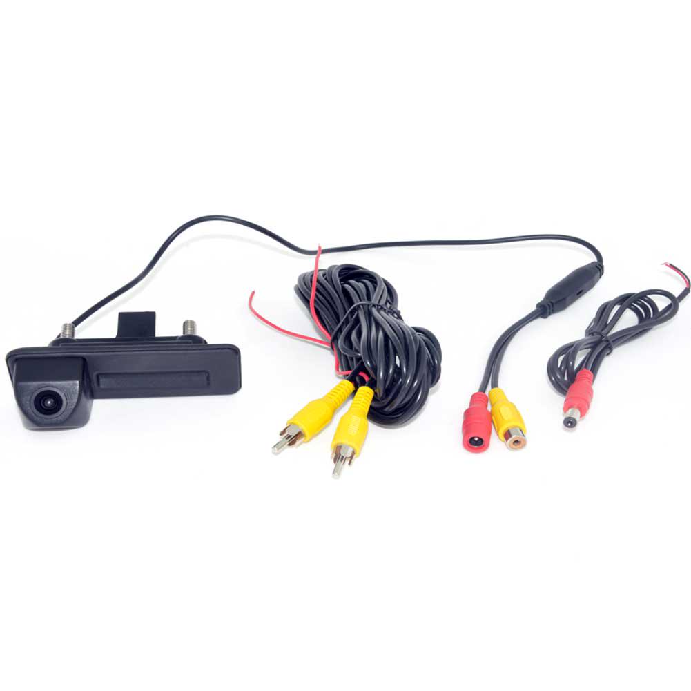 CCD Car Trunk Handle Reverse Parking Rear View Camera for  A1 Skoda Roomster Fabia Octavia