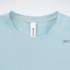 Reebok Casual Knitted Short Sleeve T-Shirt Women Tops Light-Blue 23RCS412WGB1