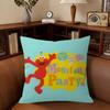 Cartoon SSesame Street   Cushion Cover Pillowcase Upholstery Sofa Throw Pillow Home Decor Pillowcas