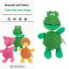 Portable And Washable Cotton Rope Dog Toy Squeaking Dog Chew Toy Mop Shape Dog Teeth Cleaning Toy