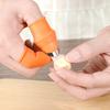 12 Pcs Silicone Thumb Knife Set - Easy-to-Grip Vegetable & Fruit Picking Tool with Stainless Steel Blade, Gardening Thumb Cutter & Plant Care Gear