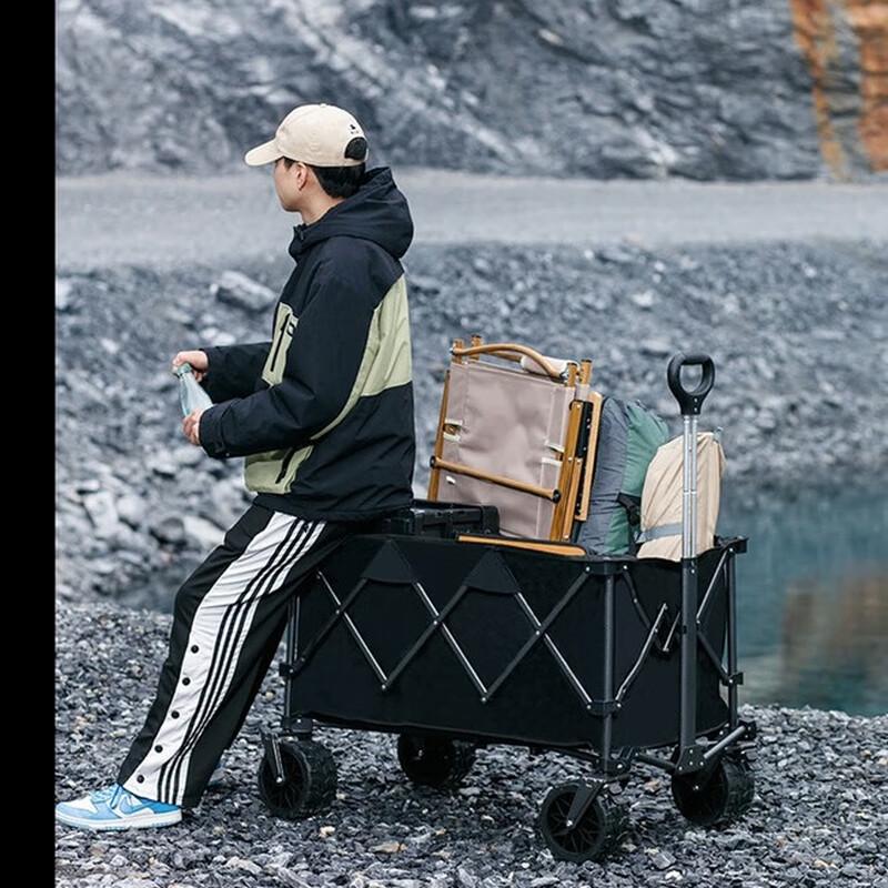 ZISIZ Foldable Outdoor Camping Wagon