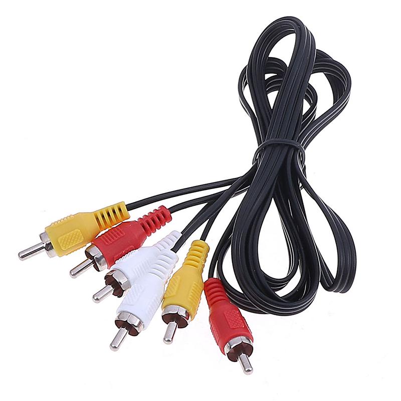 Buy 1.5M 3 Rca Composite Male To Male Av Audio Video Cable SetTop Box