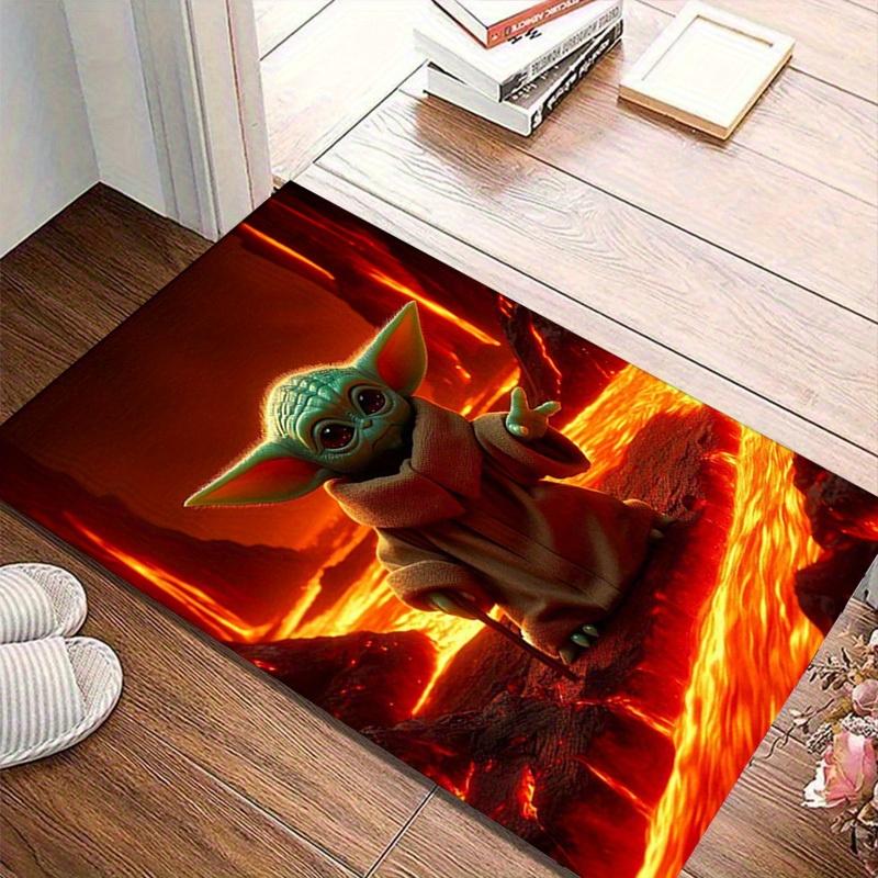 1pc Cute Yoda Rug for Home Decor, Office Carpet, Outdoor Mat, Gift Idea - Perfect for Any Room!z4152 60cm by 90cm
