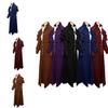 Vintage Men's Gothic Trench Coat For Cosplay And Halloween Costume