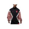 Jordan Paris Saint-Germain FW24 Anthem Comfortable Fashion Zip American Vintage Jacket Men Jacket Rust-Pink Dark-Grey Sail-White FV7741-685